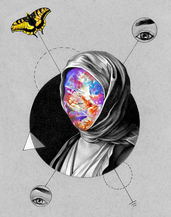 Finished portrait of Ego Death